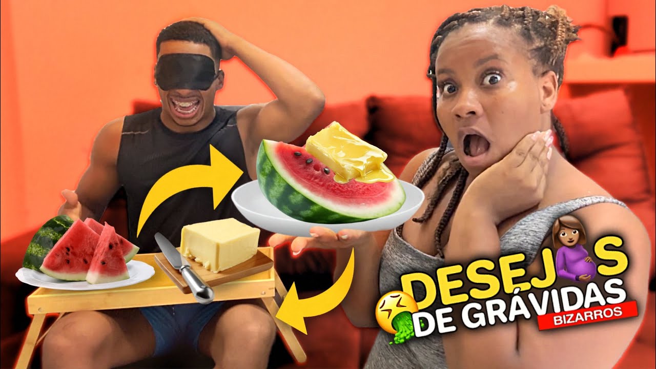 PROVANDO COMBINAÇÕES BIZARRAS DE DESEJO DE GRÁVIDA🤮🤰🏽