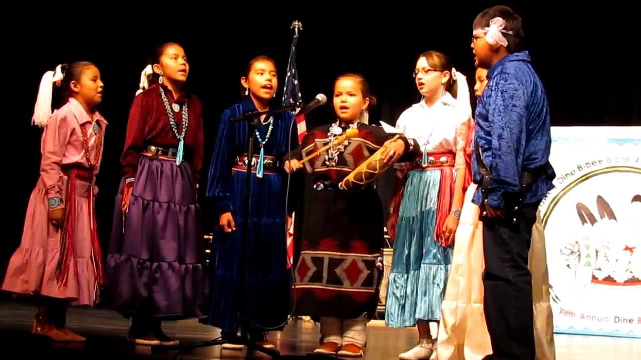 Navajo Children sing