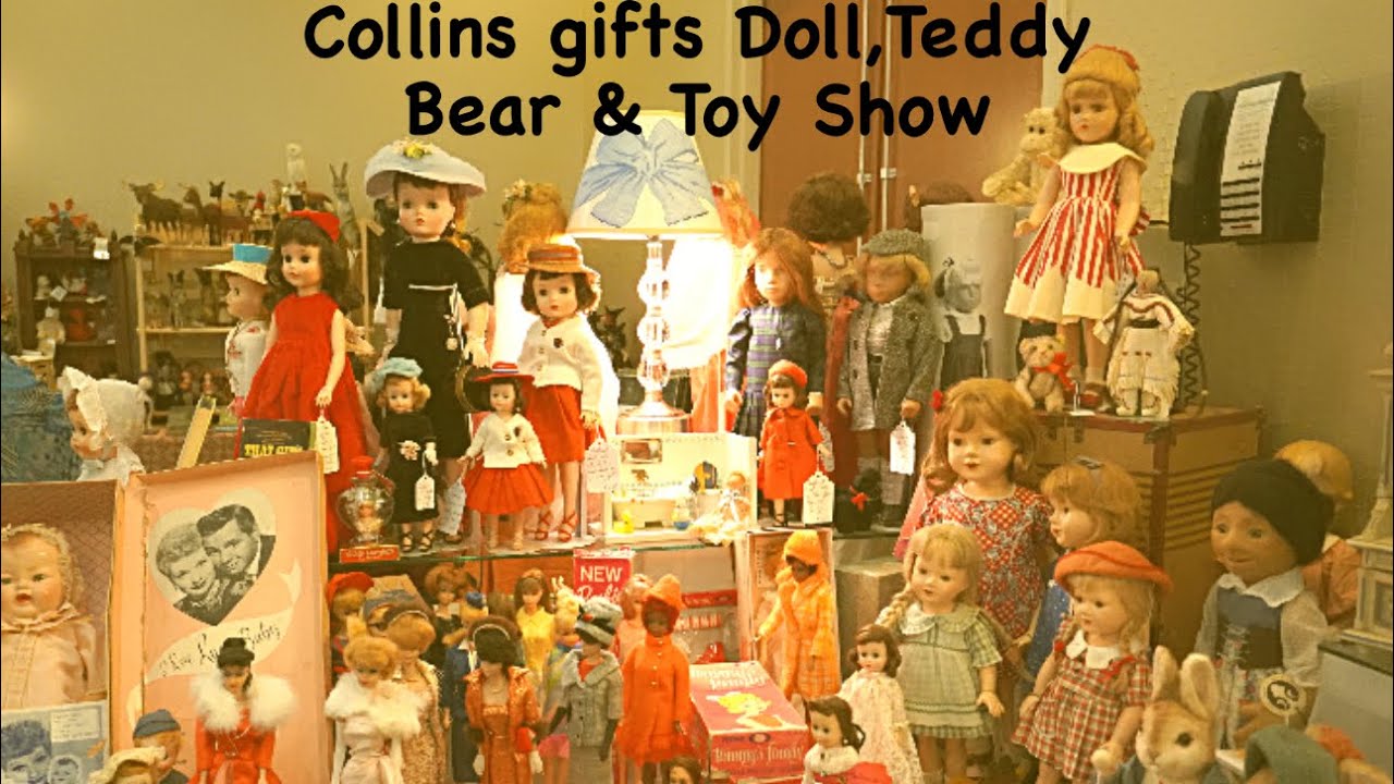 Come to a Doll,Teddy Bear&Toy Show With Me In Taunton Massachusetts 8.13.23~Collins Gifts~Full tour