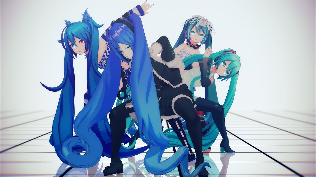 【MMD】どっと式初音ミクたちでヒビカセ【4K 60fps】