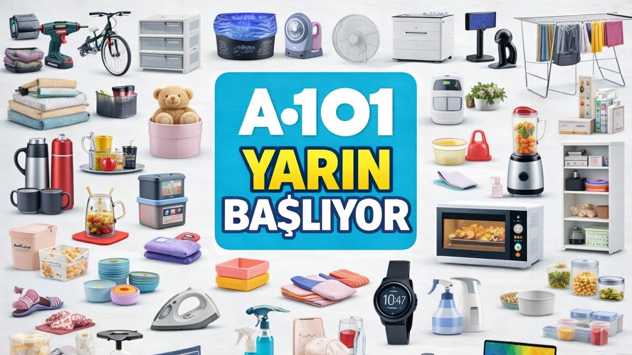 A101 5 MART 2026 | A101 ELEKTRİKLİ SÜPÜRGE | A101 BLENDER SETİ | A101 BU HAFTA | A101
