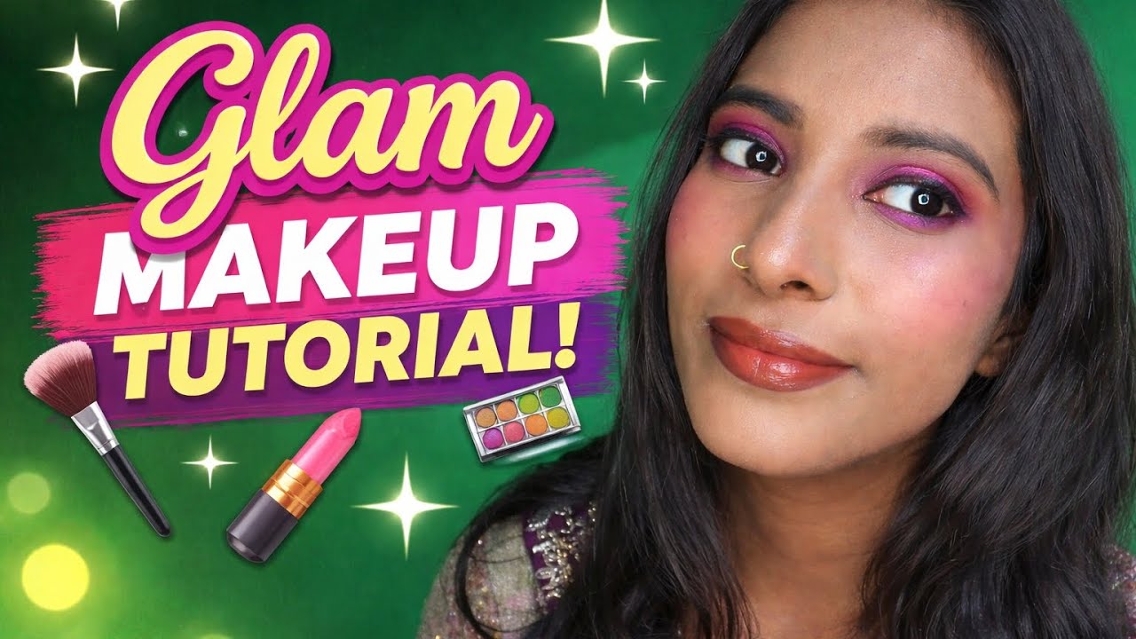 Makeup tutorial simple natural step by step, pinkish makeup look,  makeup step by 💄❤️@khushiiiiluxe 
