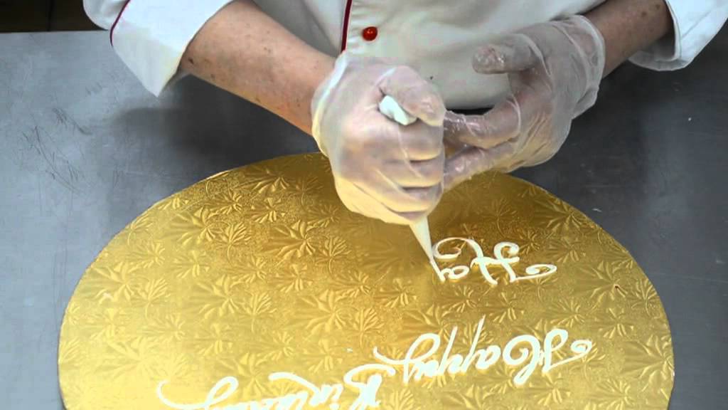 How to write happy birthday on a cake | Happy Birthday cake drawing
