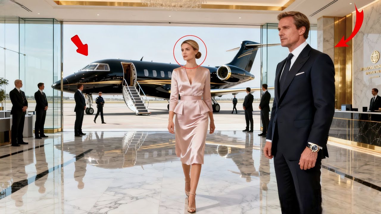 She Signed The Divorce Quietly — Then Shocked Everyone By Arriving In A Billionaire’s Jet