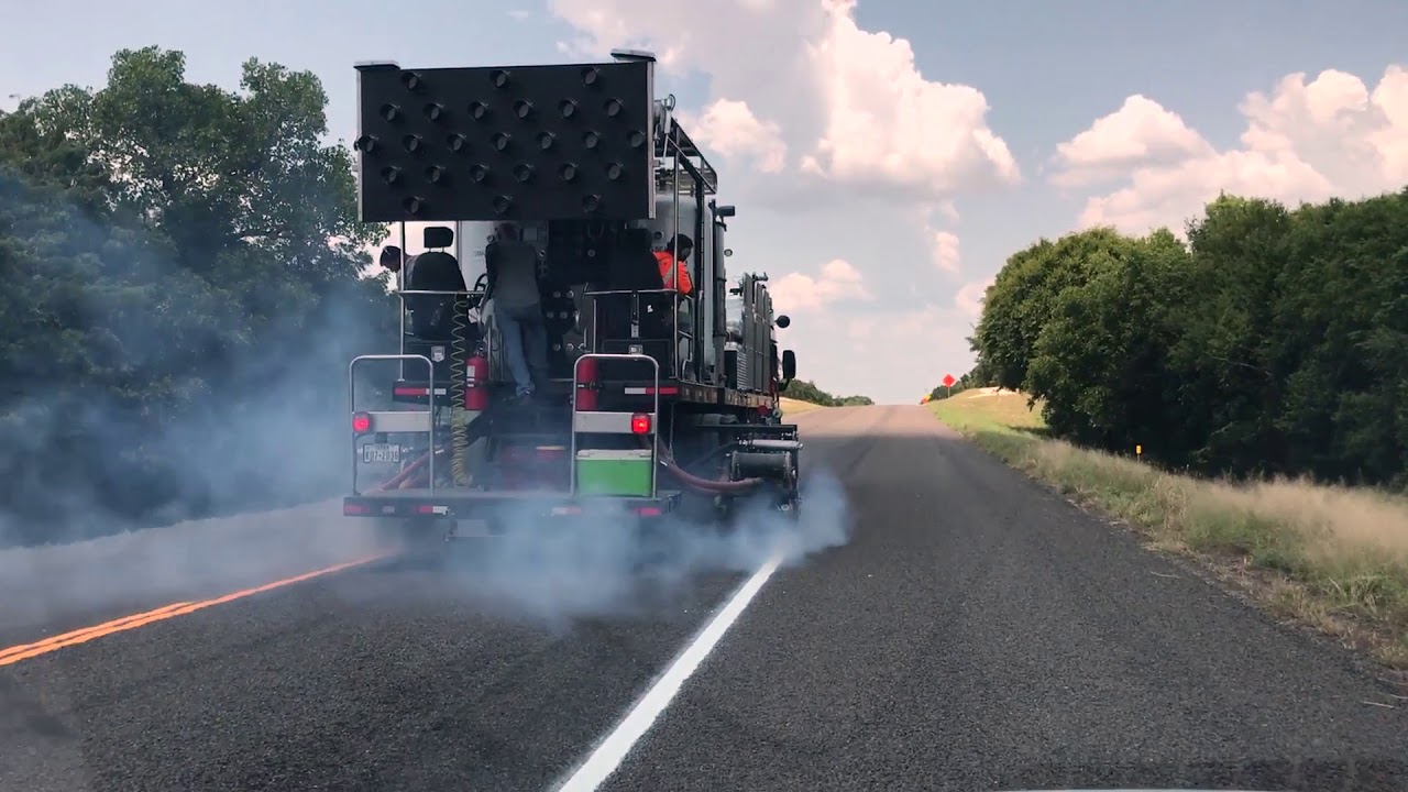 Thermo Hog Painting White and Double Yellow Spray-do not pass