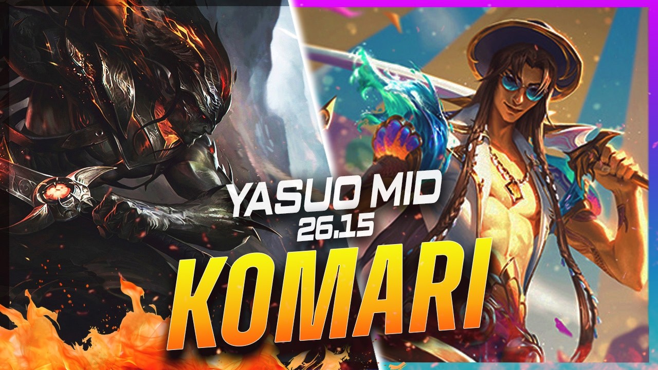 Komari - Yasuo vs Yone MID Patch 26.15 - Yasuo Gameplay