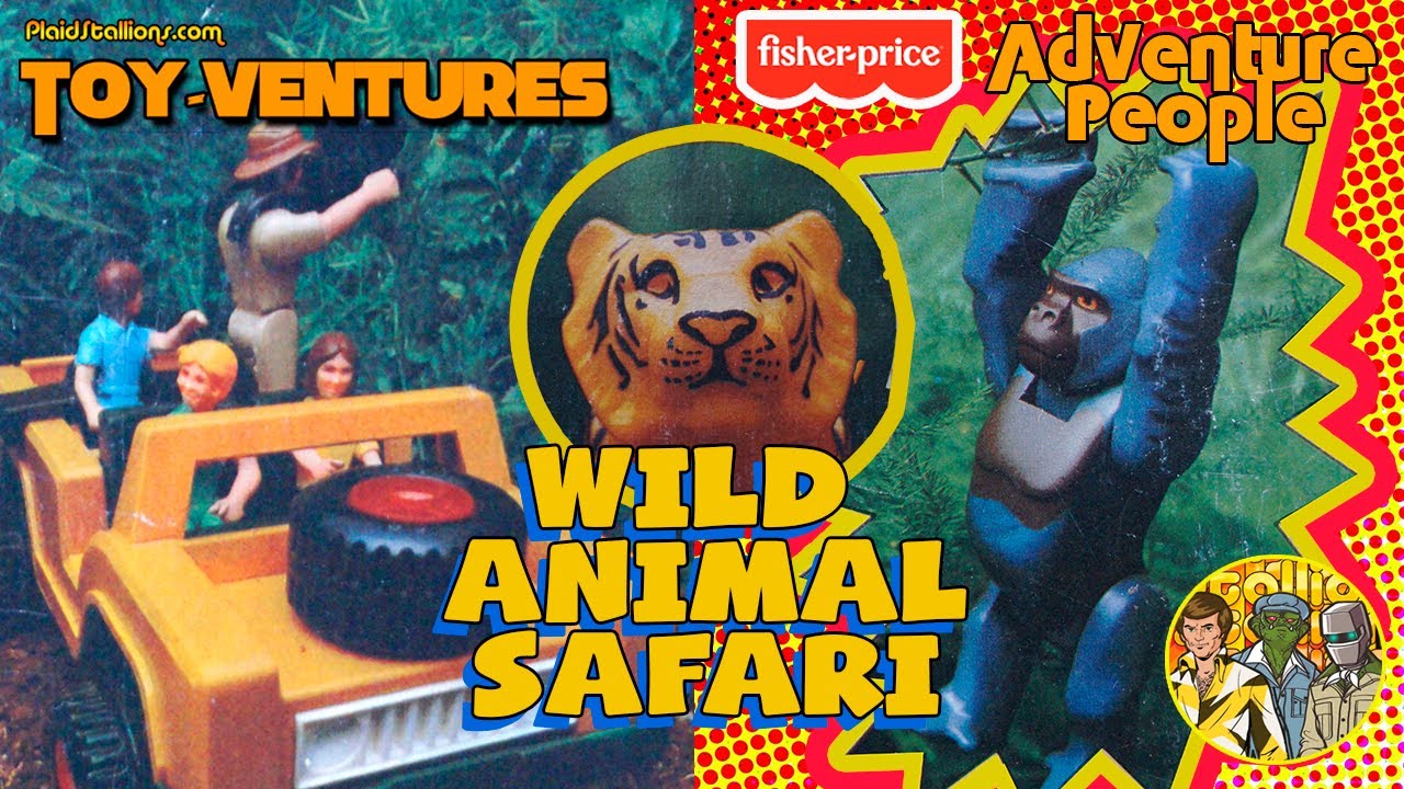 Игрушечные приключения: Fisher Price Adventure People Wild Animal Safari