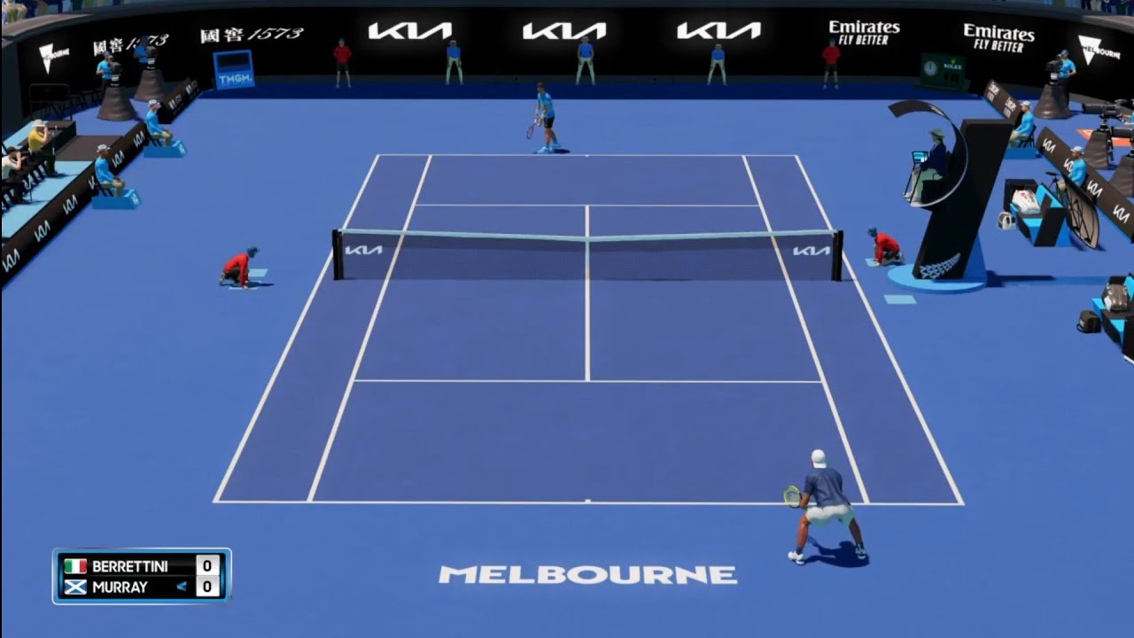 Matteo Berrettini v Andy Murray | Australian Open 2023 1R | AO Tennis 2 - PS4 Gameplay
