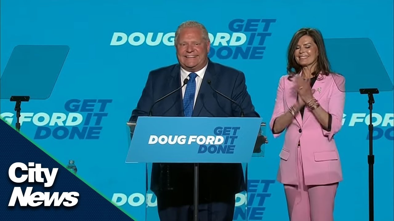 Doug Fords full victory speech on election night (2022)