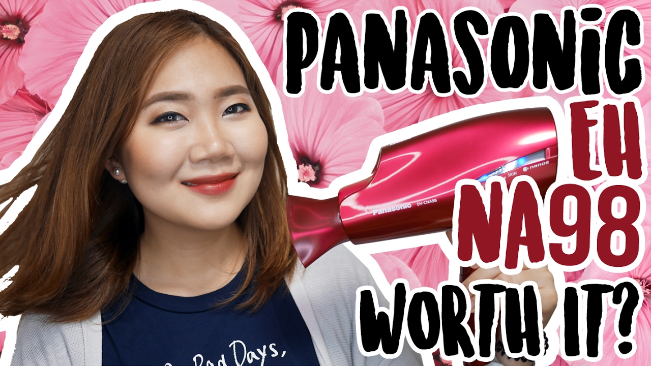 Panasonic EH-NA98 Test! Best Hair Dryer in Japan?? Dupe for the Dyson Supersonic?? | Jelaine Chua