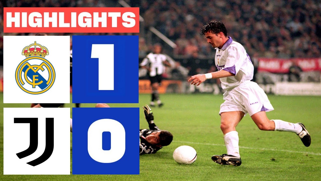 Real Madrid vs Juventus - UCL 1997/98 Higthlighs Final ▪︎ La Séptima
