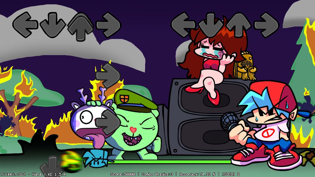 FNF Flippy Fliqpy Mod - Flippin-Out (Hard)