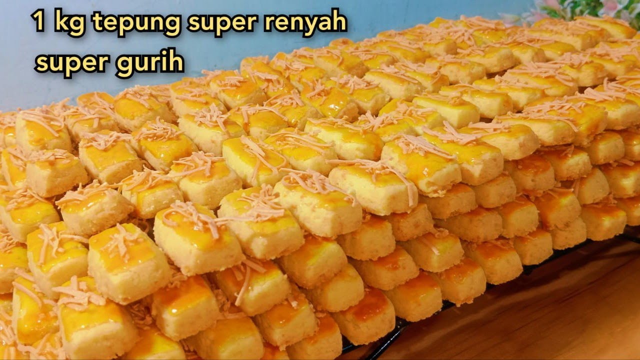 Kastengel premium 1 kg tepung super renyah super gurih