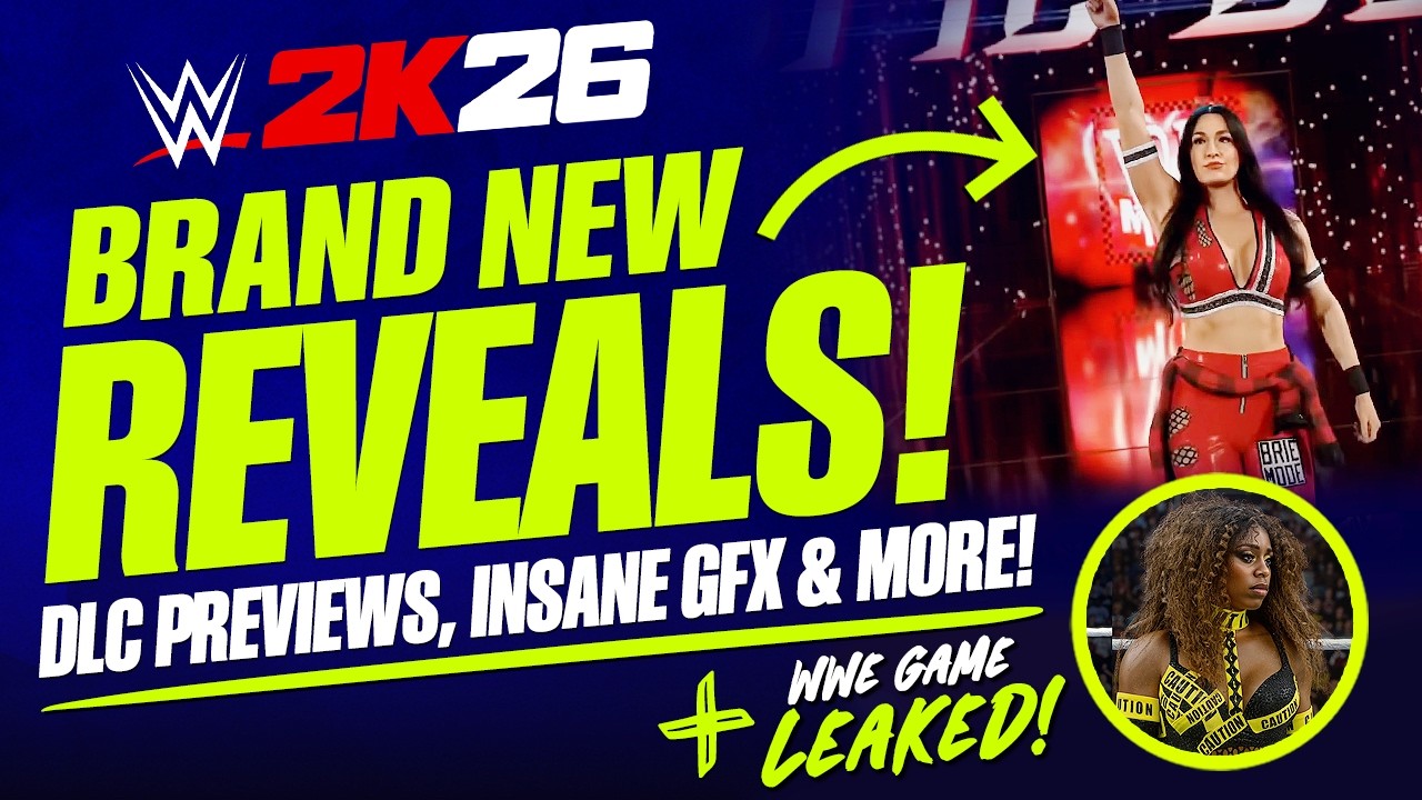 WWE 2K26: Первый взгляд на 5-й сезон, масштабное обновление графики, утечка невыпущенной игры WWE...