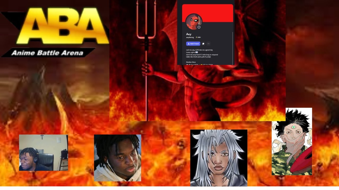 I'M GENUINELY STUCK IN ABA PURAGTORY(anime battle arena.)