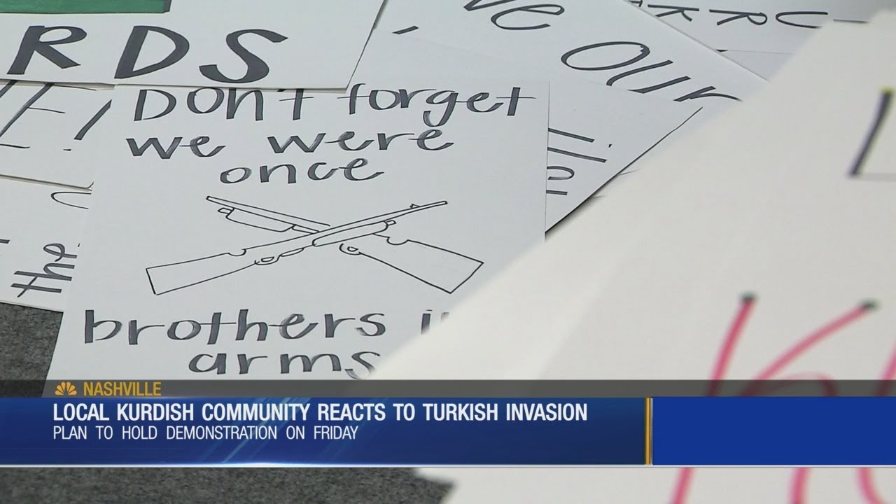 Local Kurdish community reacts to Turkish invasion