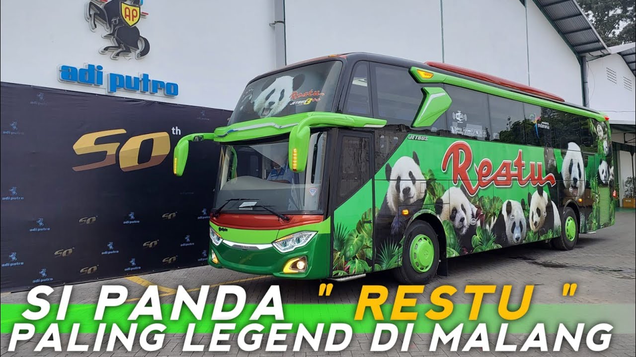 SI PANDA RESTU MALANG‼️2 UNIT BUS PARIWISARA TAMPIL BEDA DENGAN LIVERY TERBARU NYA SHD DARI ADIPUTRO