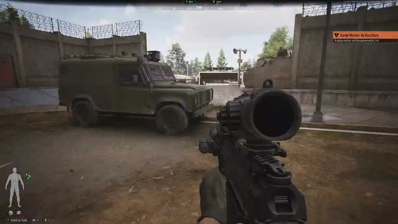 Running Around Armory With the boys