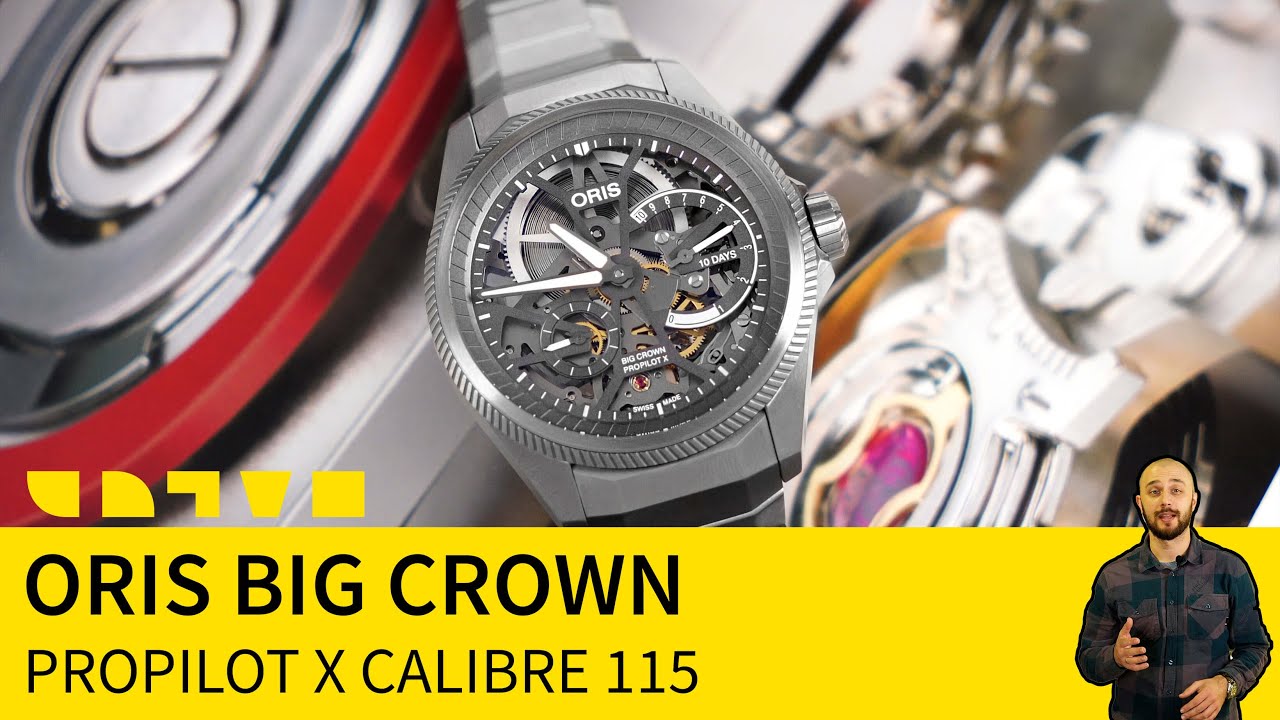 Швейцарский скелетон Oris Big Crown ProPilot X Calibre 115