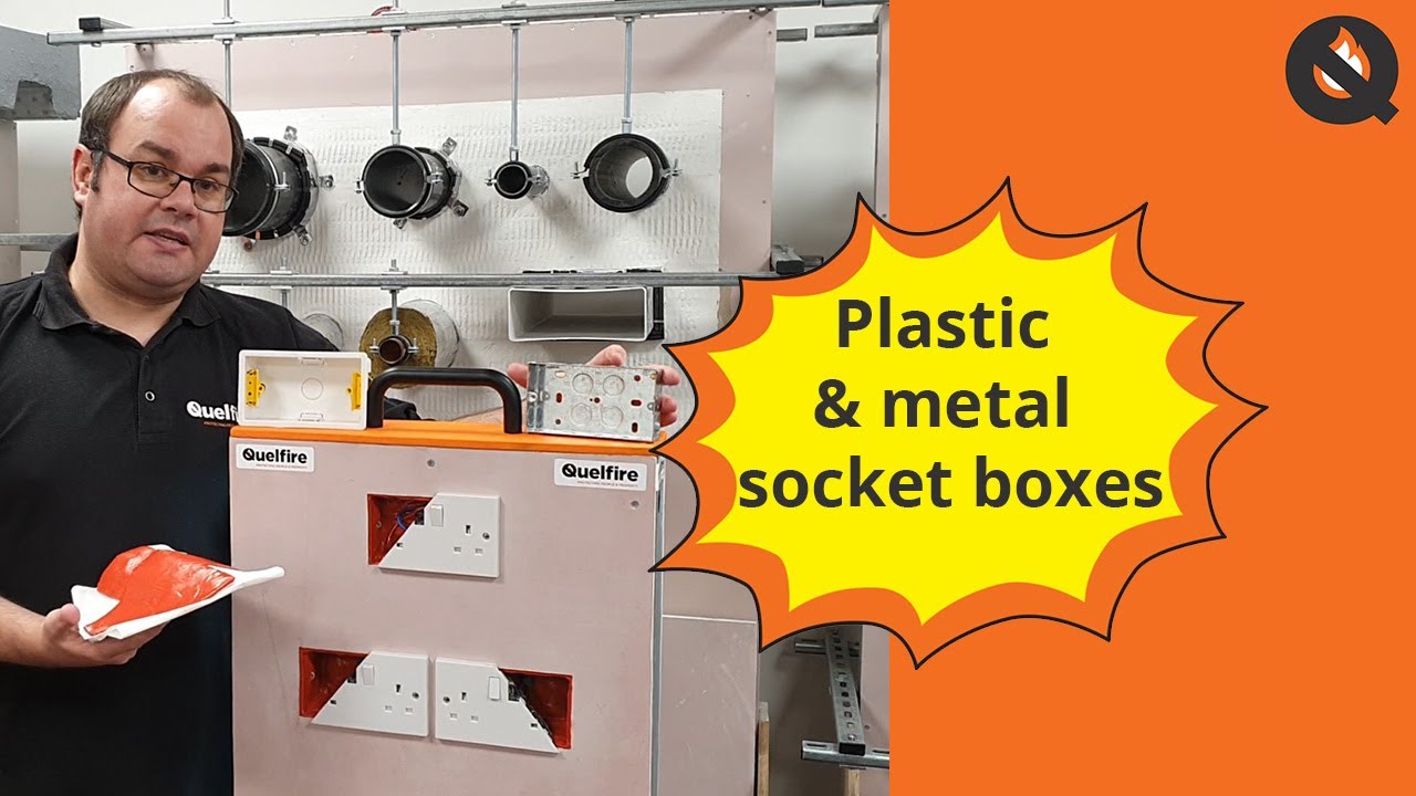 Firestopping Tested Detail: Putty Pads in Plastic and Metal Socket Boxes