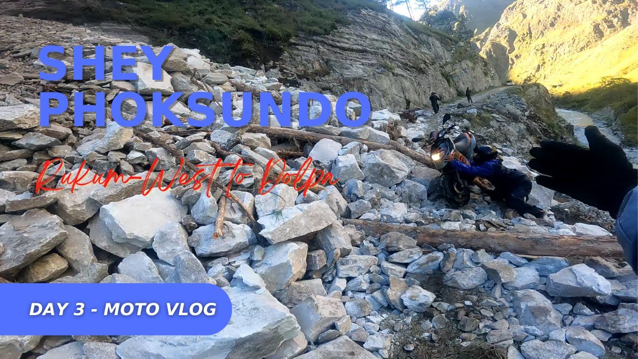 SHEY PHOKSUNDO | Day 4 Ride from Rukum-West to Dolpa on Bike | Motovlog