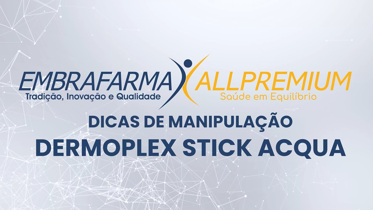 Dicas de Manipulação - Dermoplex Stick Acqua (Hialurônico, Niacinamida e Retinol)