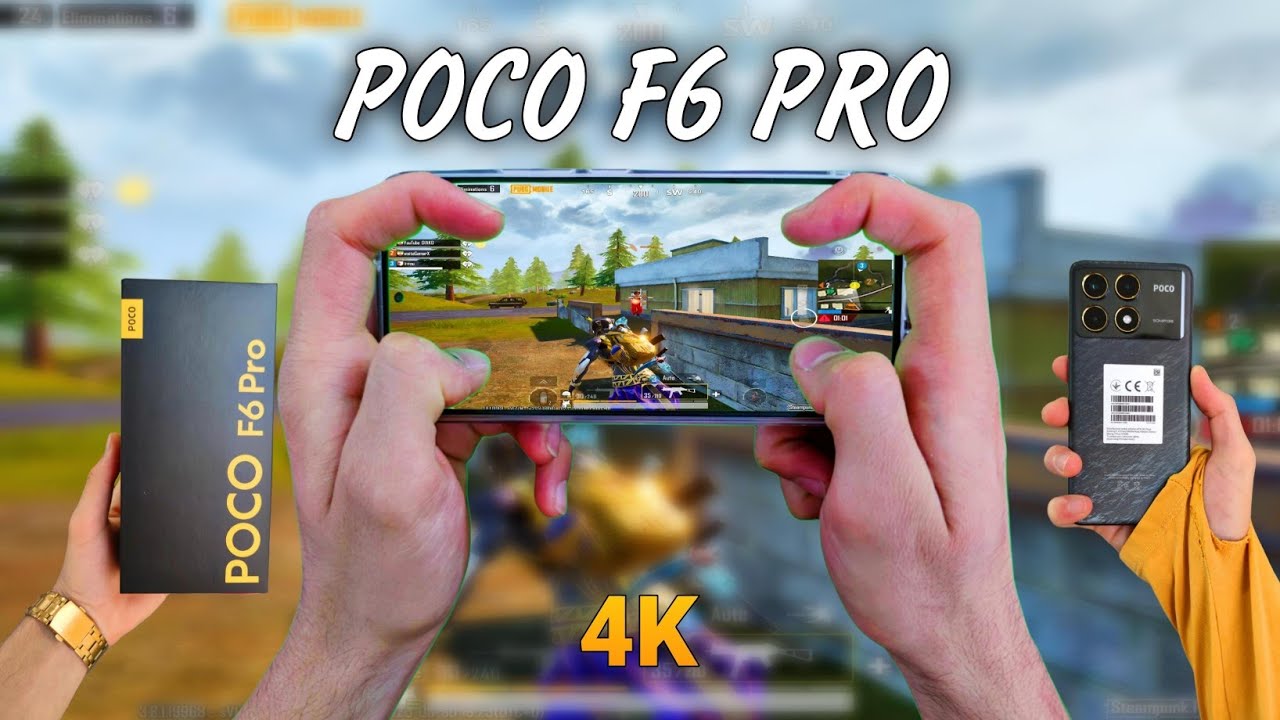 POCO F6 PRO Test PUBG HDR+60FPS!!🔥 Full Gameplay 5 Finger HANDCAM🥵 | PUBG MOBILE ♥️