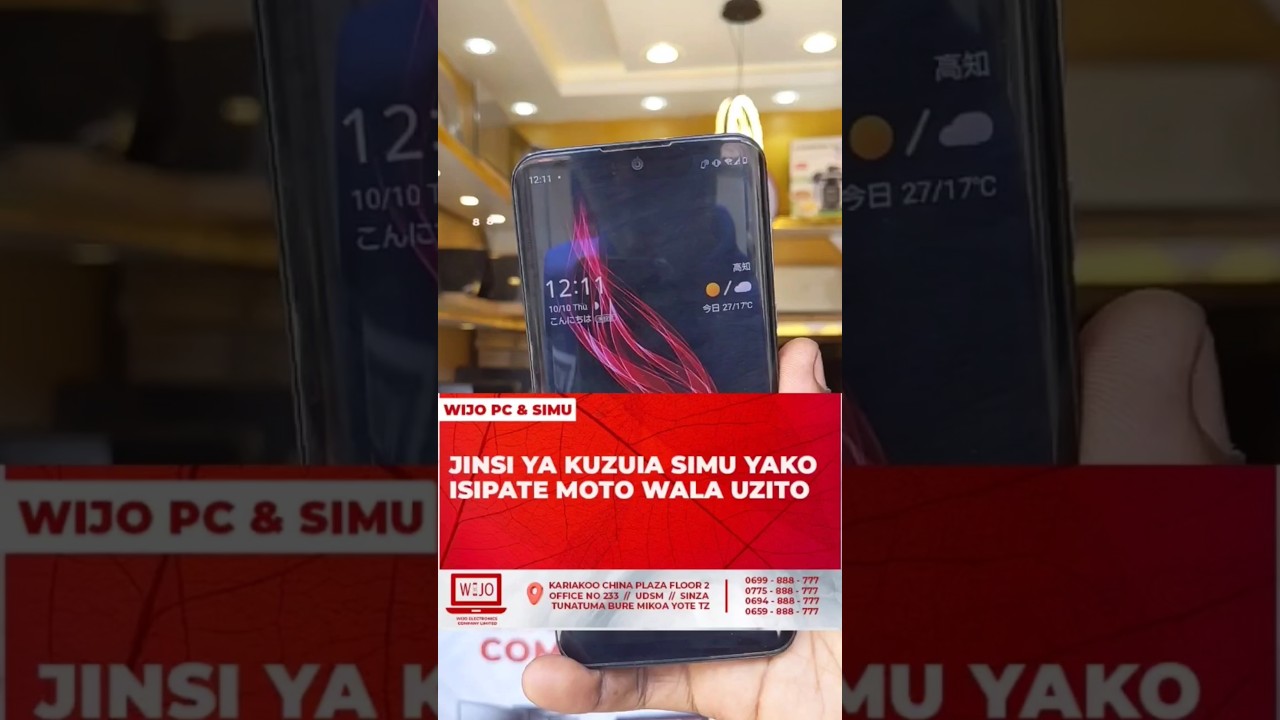 JINSI YA KUZUIA SIMU YAKO ISIPATE MOTO WALA UZITO