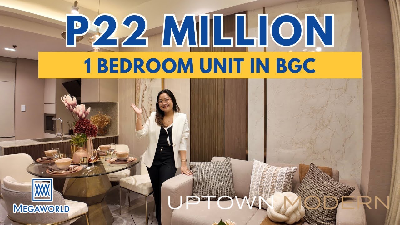 ₱22 Million - 1 Bedroom Condo in BGC | Uptown Modern 🏙️🇵🇭