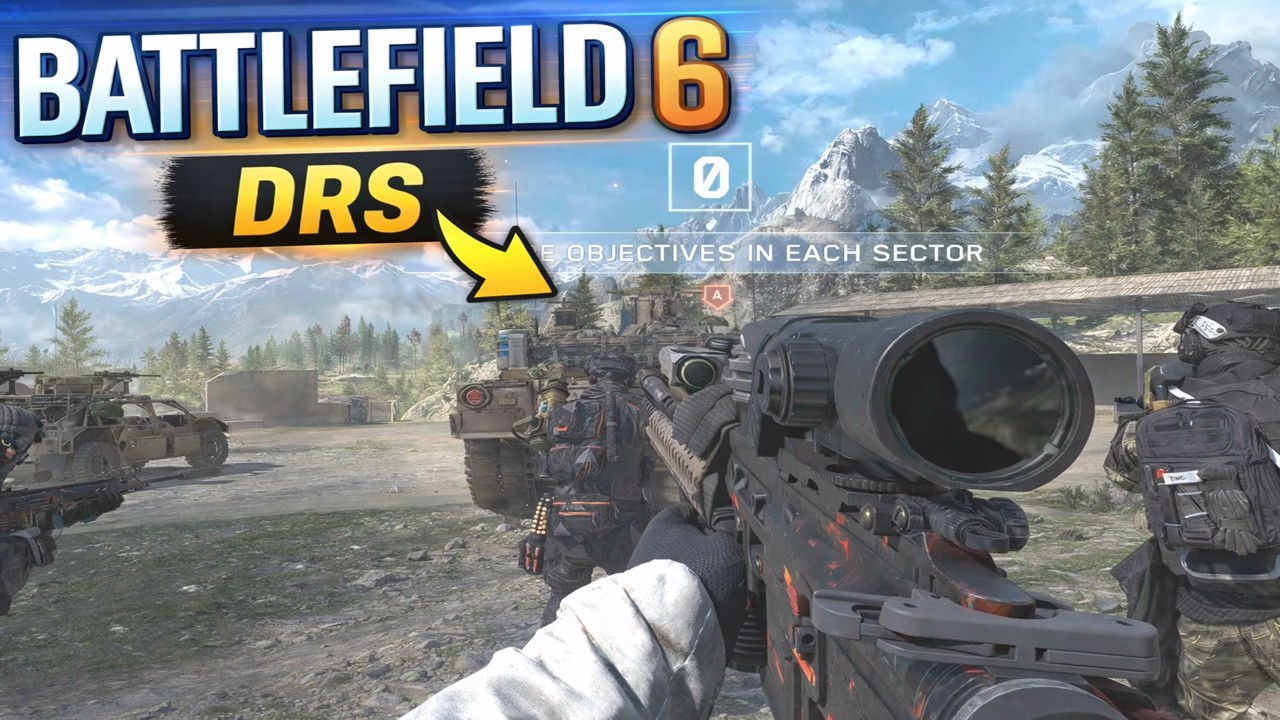 Battlefield 6 Contaminated DRS-IAR Gameplay Breakthrough PS5 Pro HDR 4K