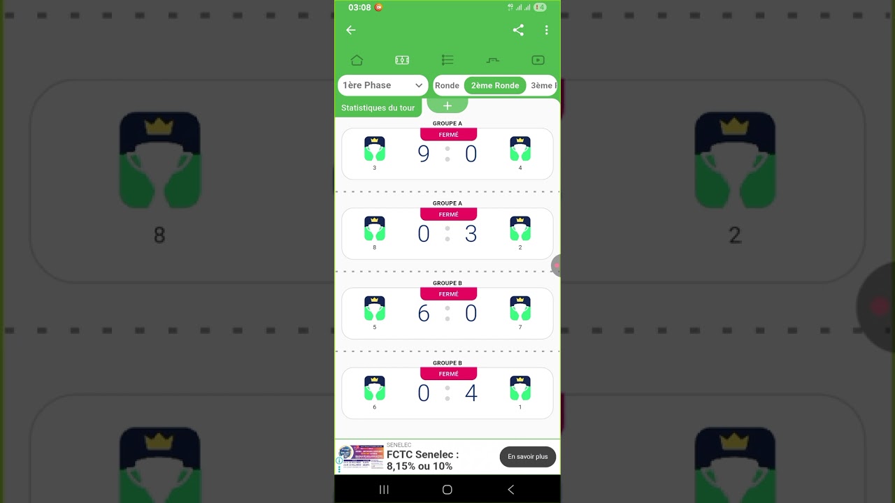 Comment un créer tournoi et football