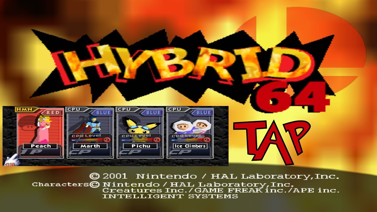 【スマブラDX】Hybrid 64 ピーチ vs CPU's【TAP】/【SSBM】Hybrid 64 Peach vs CPU's【TAP】