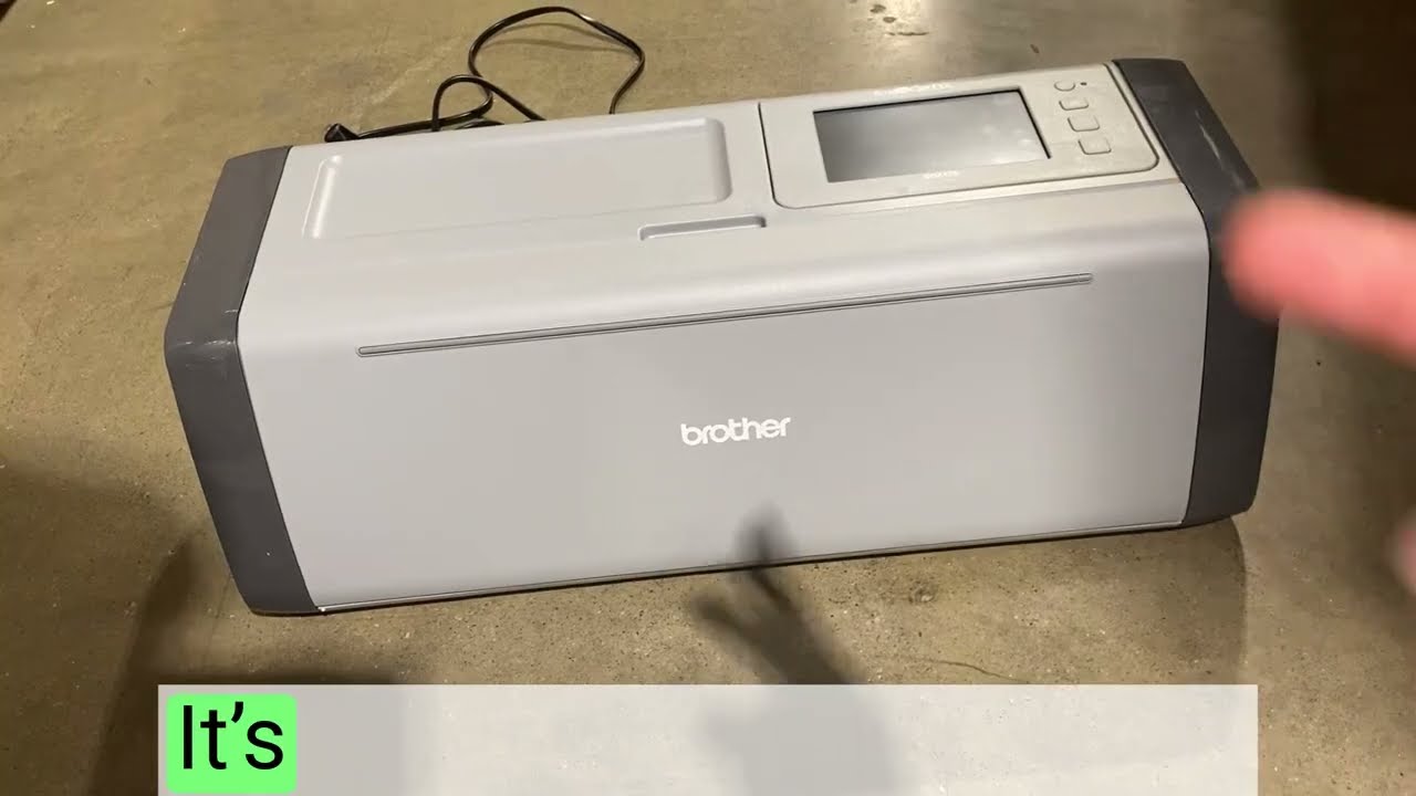 Brother ScanNCut SDX125EGY Electronic DIY Cutting Machine with Scanner Review