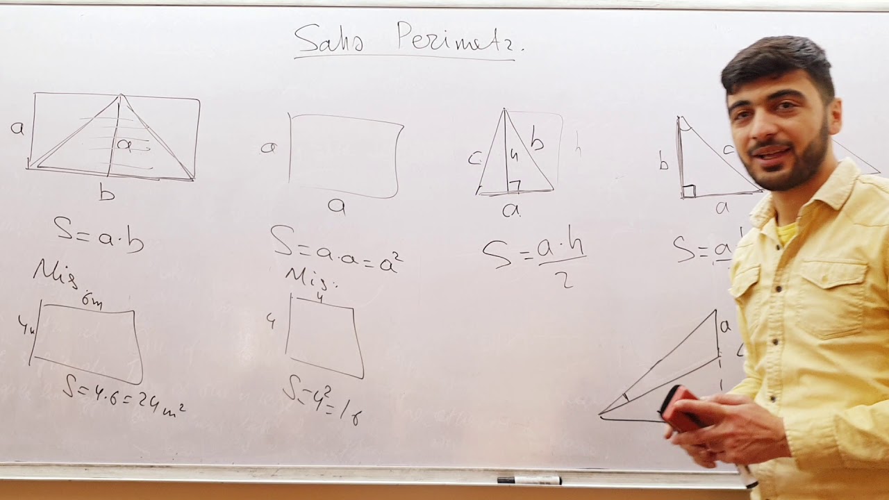 Sahə Perimetr 1.(Dərsdən)