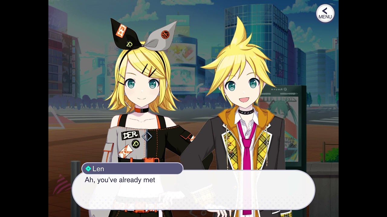 Project Sekai En Server - Two Rins meet Len