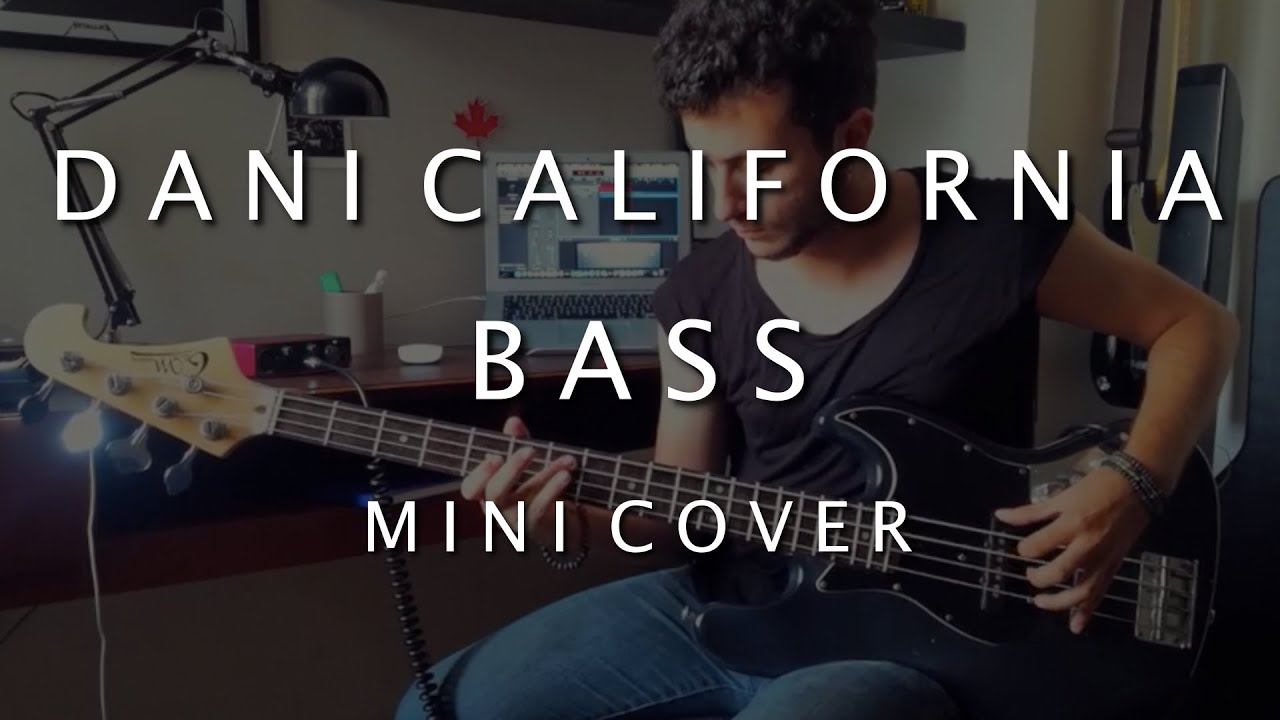 Dani California Bass Mini Cover (Red Hot Chili Peppers)