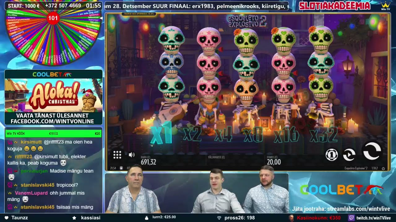 Win TV Slotiakadeemia (Coolbet): OHHOO milline v&otilde;it!