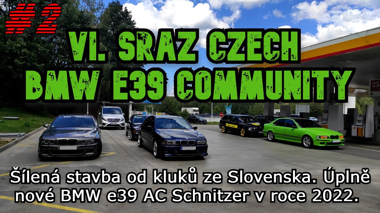 Šílená stavba BMW e39 M5 kompresor | Top zvuk a modifikace e39 | Nové BMW e39 v roce 2022 | VI. sraz