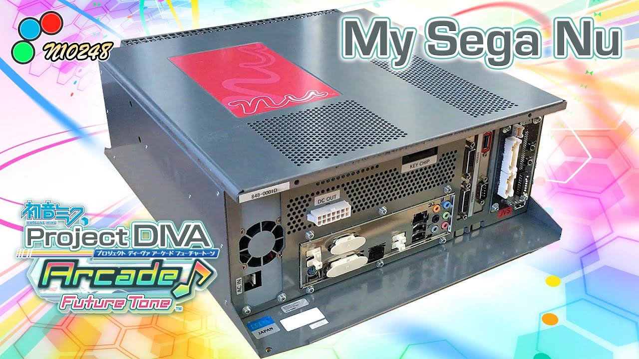 Customised Sega Nu Arcade Board From My Hatsune Miku Project DIVA Arcade Future Tone Cabinet