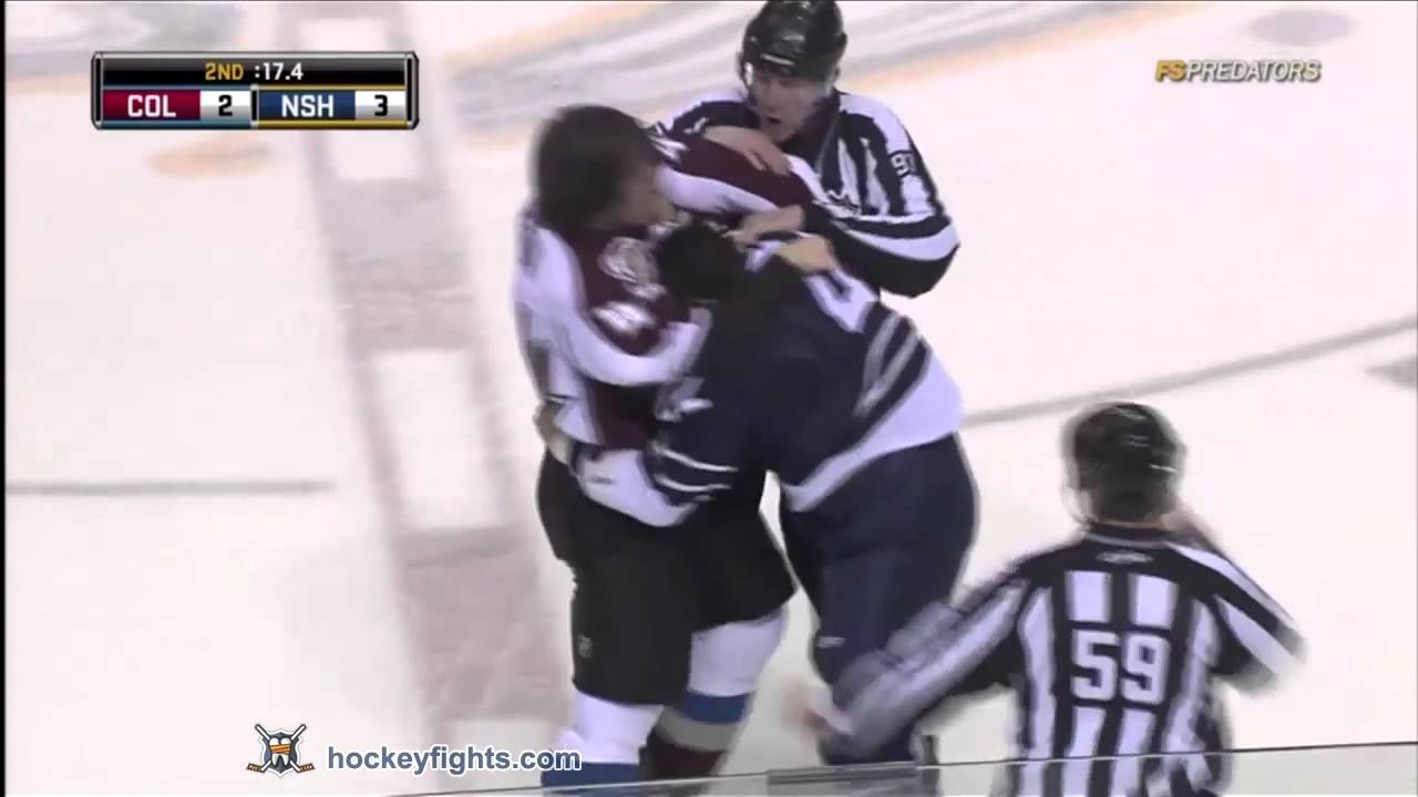 Ryan Wilson vs Jordin Tootoo Mar 12, 2011