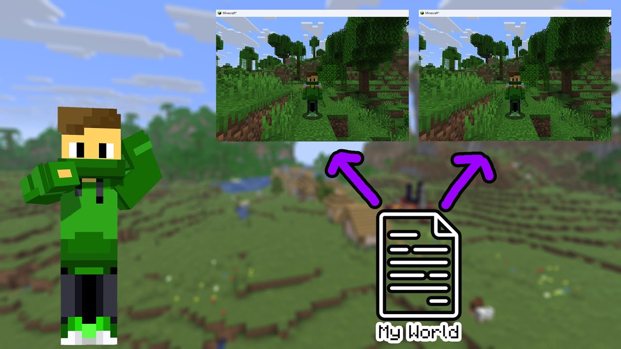 Odpaliłem świat na DWÓCH MINECRAFTACH!