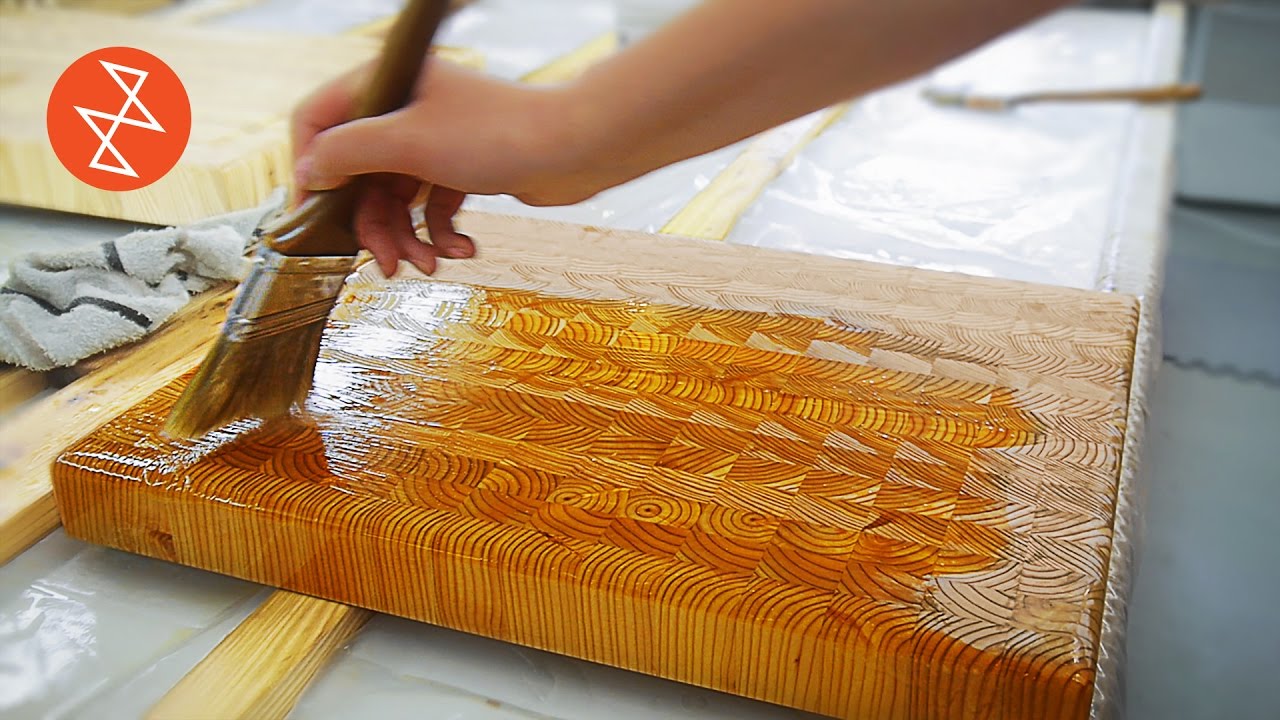 Making Patterned Butcher Block End Grain Cutting Boards | Où se trouve: Larch Wood
