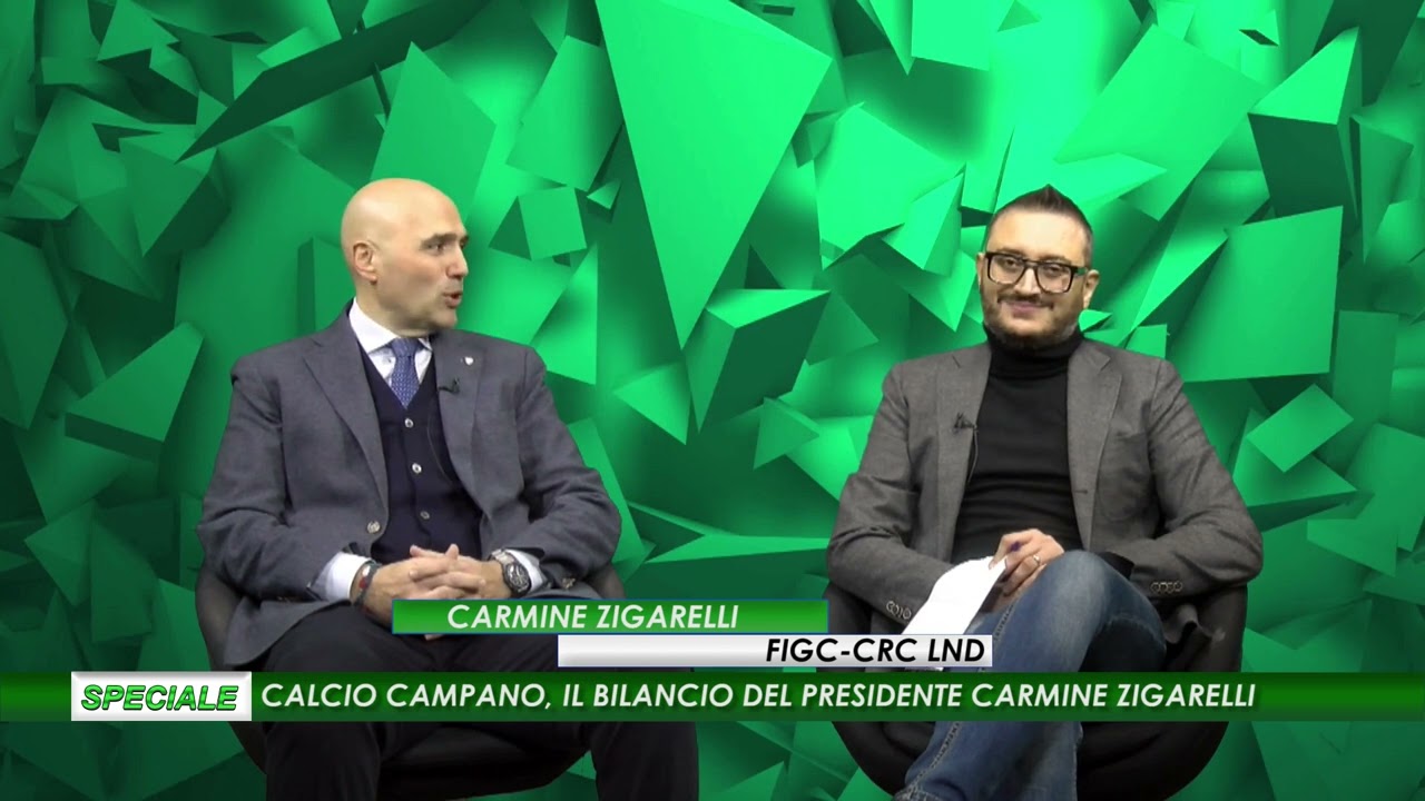 Calcio campano, il bilancio del presidente Carmine Zigarelli