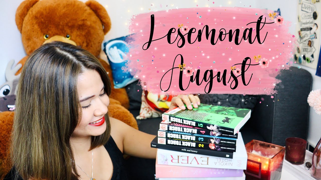 Lesemonat August mit 14 Titeln 😱✨| Miss.Nerdstagram