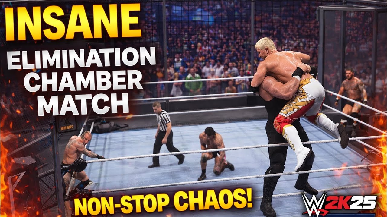 INTENSE ELMINATION CHAMBER MATCH FT. PUNJABI GAMERS 