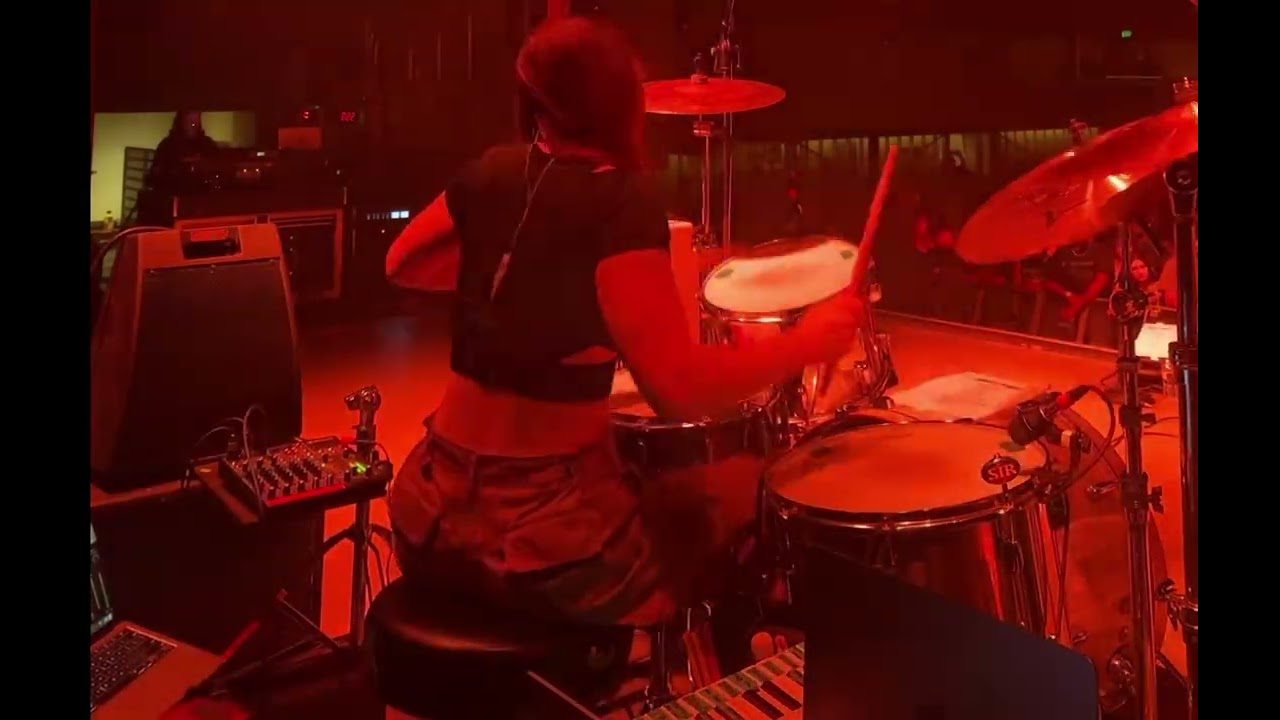 Jaws live w/ Max Fry (Maya Stepansky Drum Cam)
