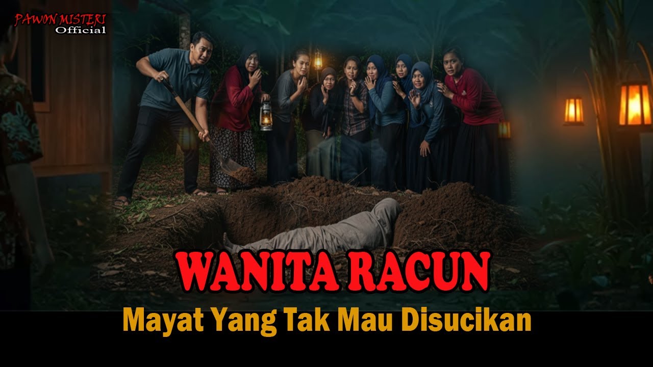 CERITA MISTERI❗️❗️WANITA RACUN-MA*YAT YANG TAK MAU DISUCIKAN