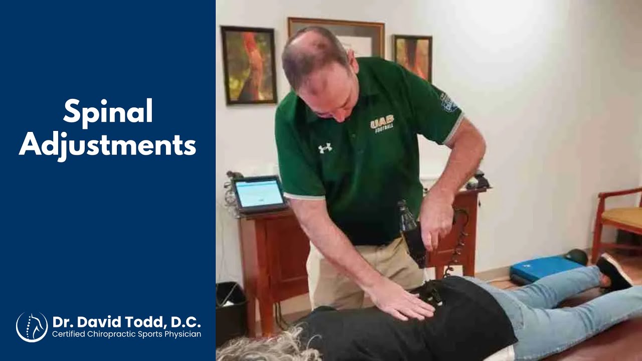 Spinal Adjustments with Birmingham Chiropractor Dr. Todd