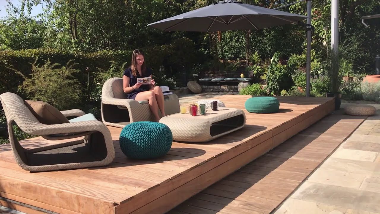 Terrasse mobile pour piscine ou spa - WaluDeck