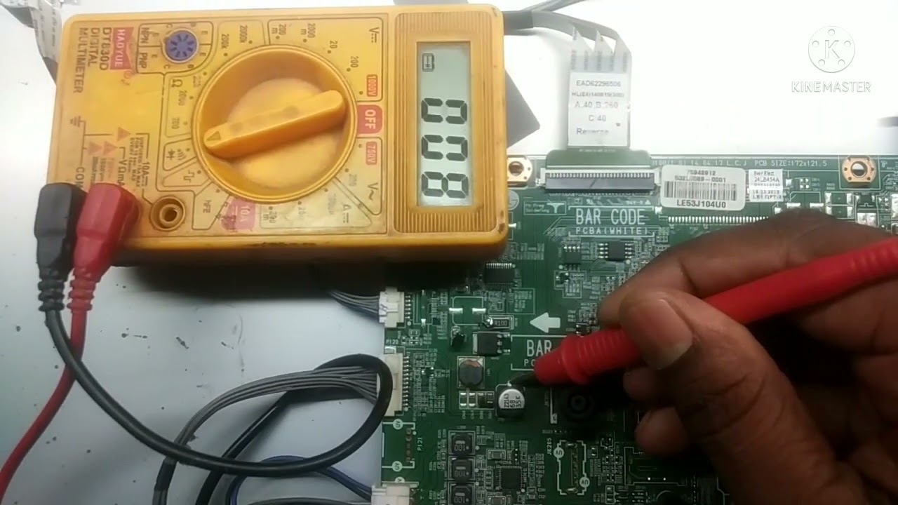 LG 22LB452A NO POWER PROBLEM SOLUTION